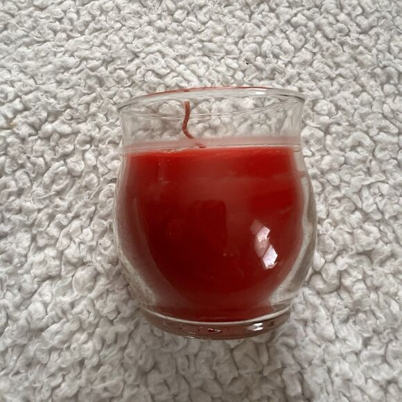New Party Light 3.7 oz Mini Barrel Candle Apple Orchard Scented Retired Fall - Picture 8 of 8